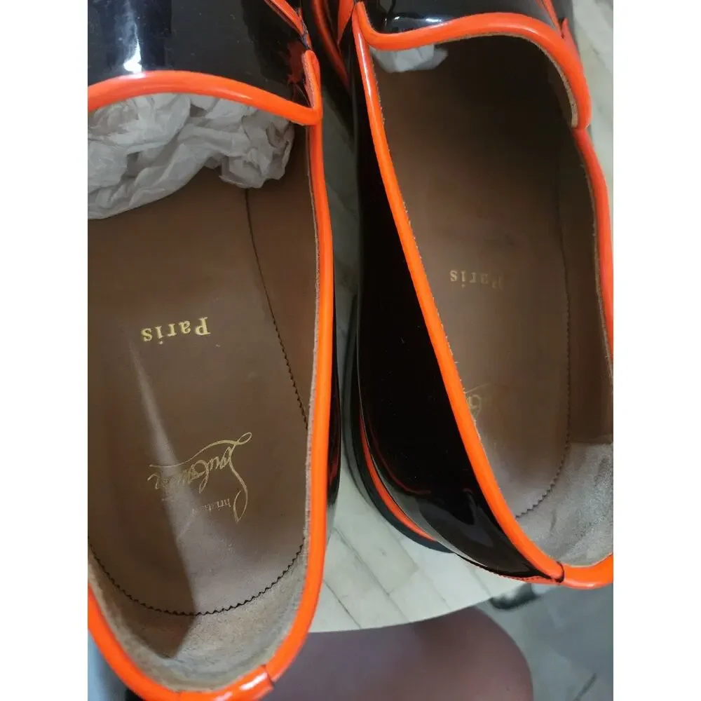 Christian Louboutin patent leather loafers size 44.5